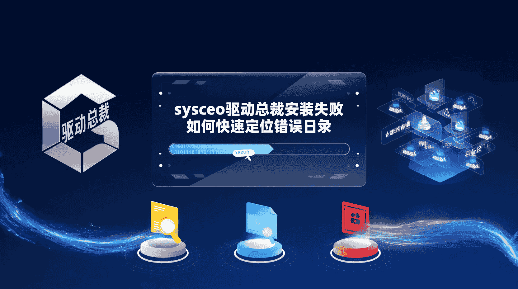 sysceo驱动总裁安装失败如何排查, 驱动总裁安装时报0x80070570怎么办, 怎么查看驱动总裁安装日志, 驱动总裁卡在99%如何强制结束, 干净系统下如何预装驱动总裁, sysceo版本与系统补丁有什么区别, 安装驱动总裁需要关闭哪些服务, 驱动总裁安装失败常见错误码列表